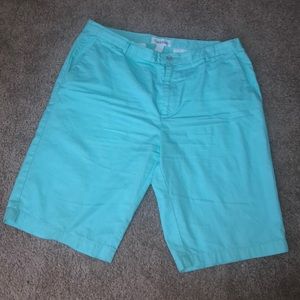 Perfect condition teal Calvin Klein shorts!